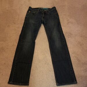 Classic Black Straight Men's Jeans